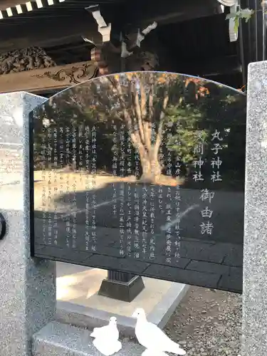 丸子神社　浅間神社の歴史