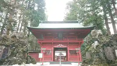 富士山東口本宮 冨士浅間神社の山門・神門