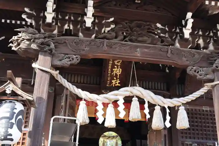 溝口神社の本殿