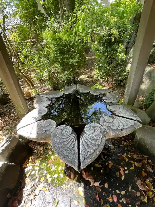 松森天満宮の手水舎