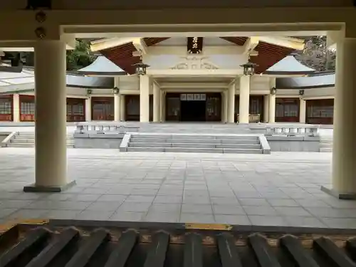 愛知縣護國神社の本殿・本堂