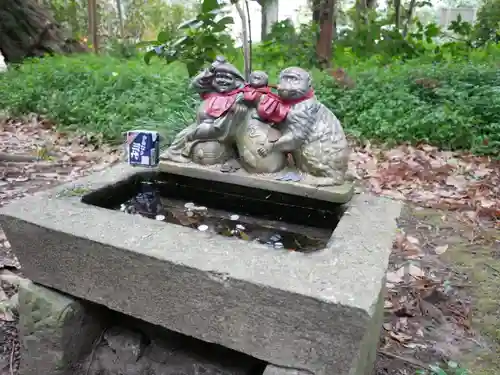 息栖神社の手水舎