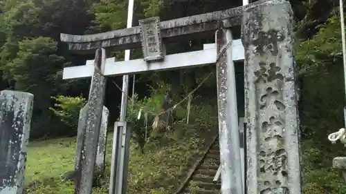 大生瀬神社の鳥居