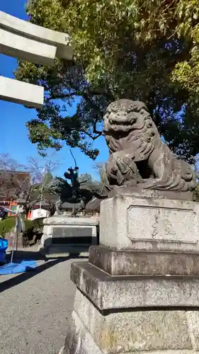 富士山本宮浅間大社の狛犬