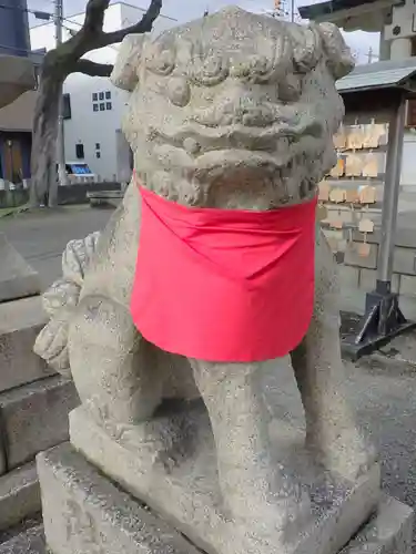 野里住吉神社の狛犬