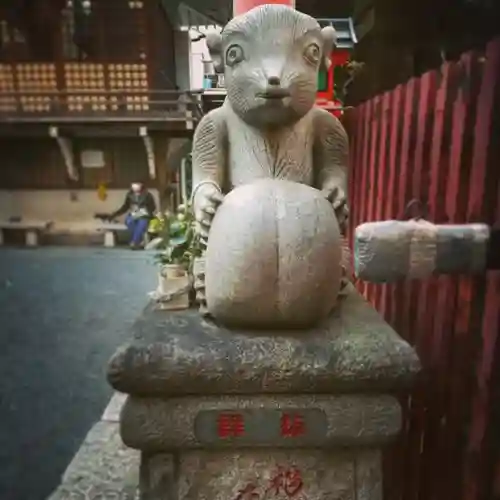 柳森神社の狛犬