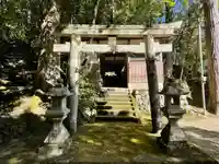 長谷八幡神社の鳥居
