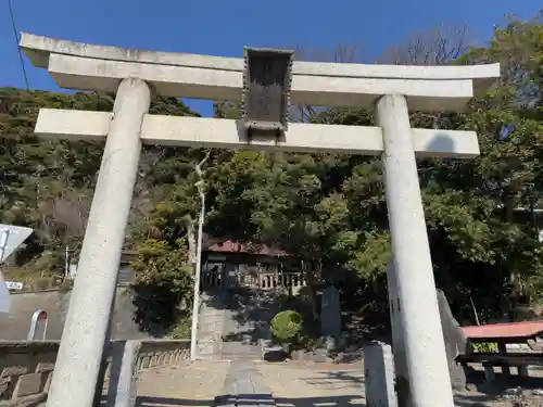 龍口寺の鳥居