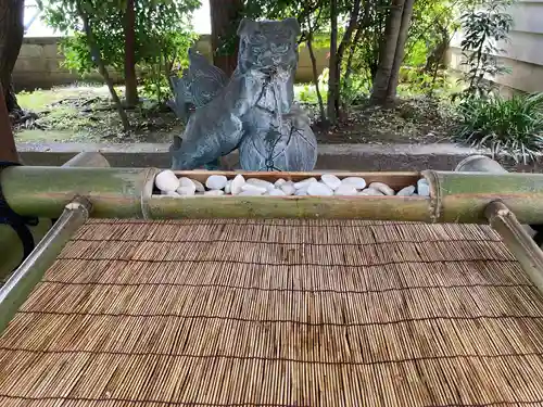 居木神社の手水