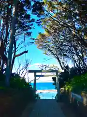 酒列磯前神社の鳥居