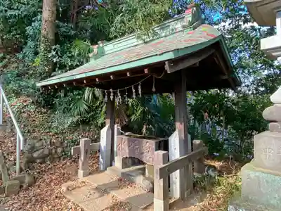 大麻止乃豆乃天神社の手水舎