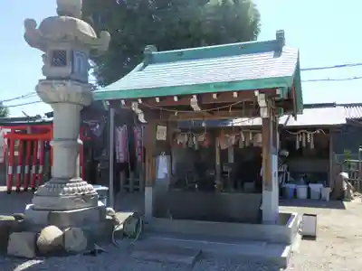 船待神社の手水舎