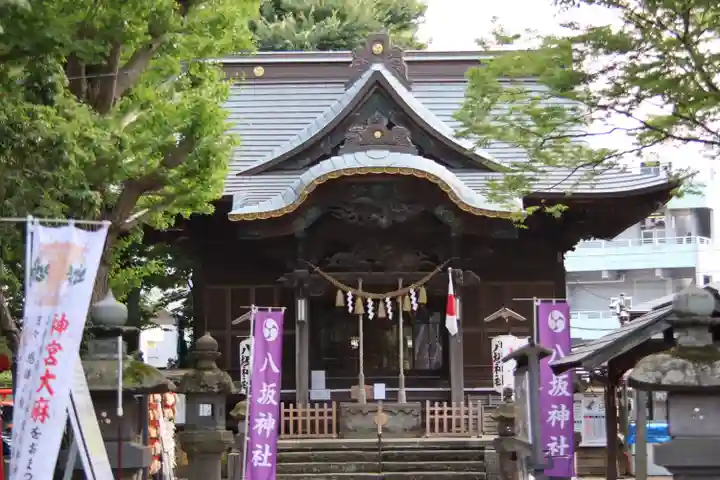 取手八坂神社の本殿・本堂