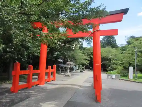 諏訪神社の鳥居