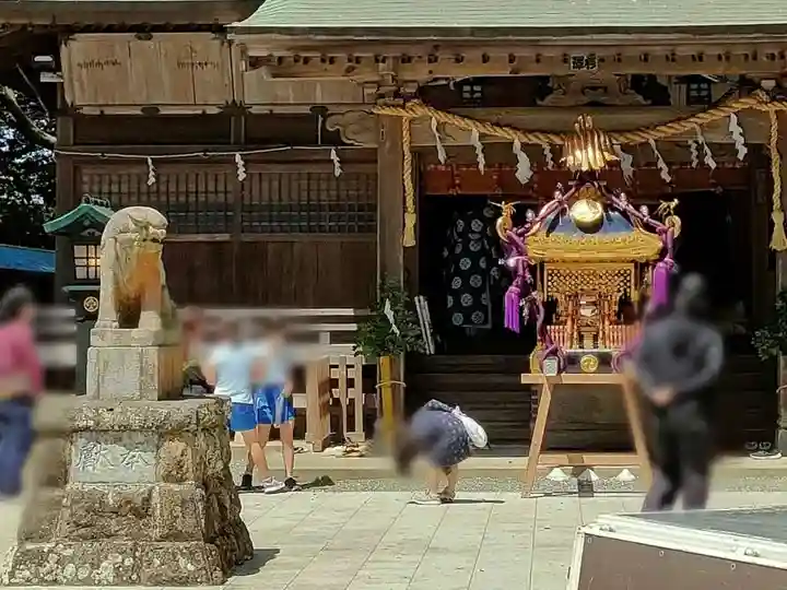 諏訪八幡神社のお祭り