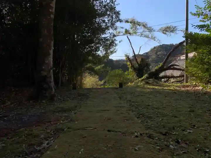 山宮神社の周辺
