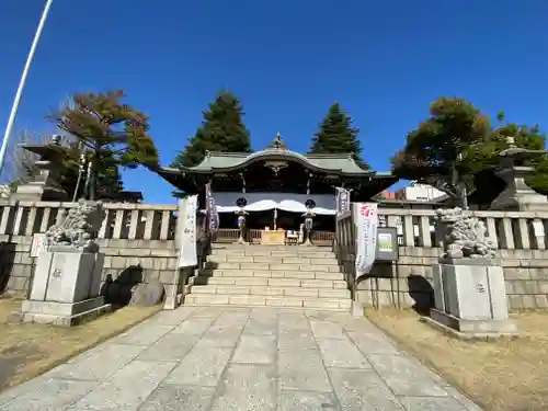 尾久八幡神社の本殿・本堂
