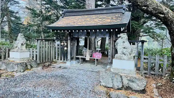 穂高神社奥宮(長野県)