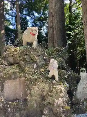 富士山東口本宮 冨士浅間神社の狛犬