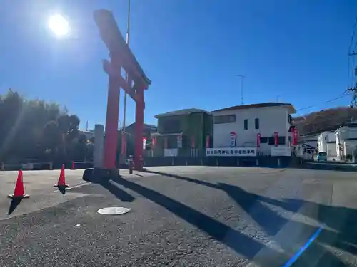 白笹稲荷神社の鳥居