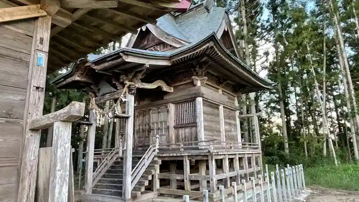 和我神社の本殿