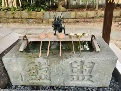 荒井神社の手水舎