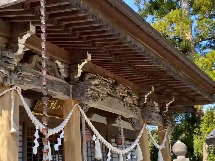 山口八幡宮の本殿・本堂