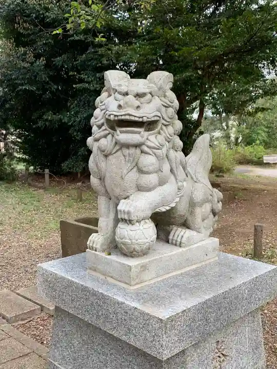 六通神社の狛犬