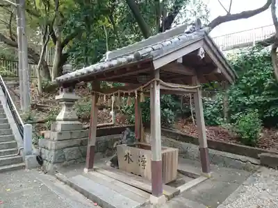 白山社（成岩白山神社）の手水舎
