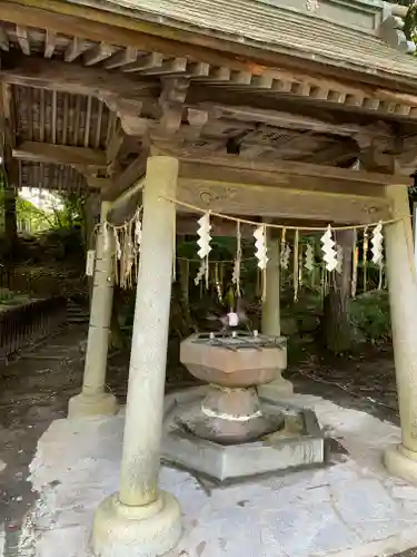 相馬中村神社の手水