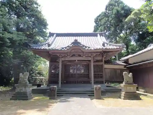 鵜森神社の本殿・本堂