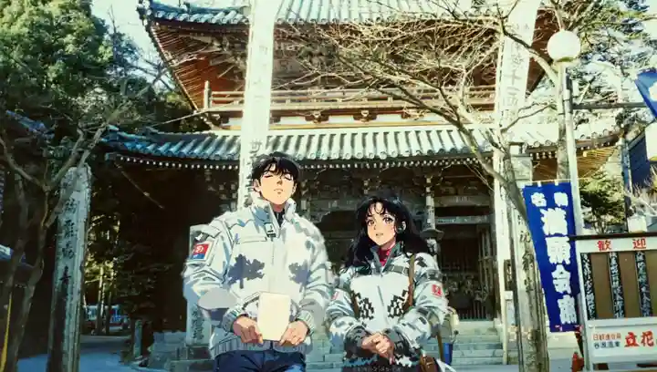 華厳寺の山門・神門