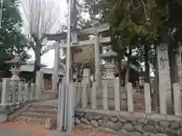 東條八幡社の鳥居