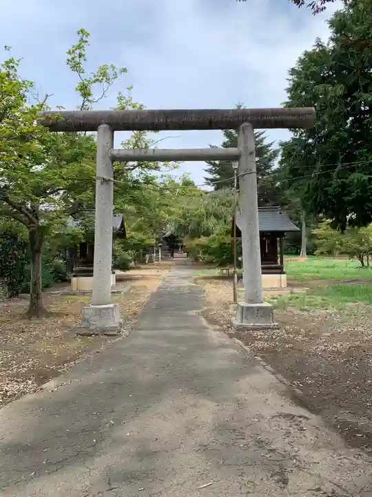 大我井神社の鳥居