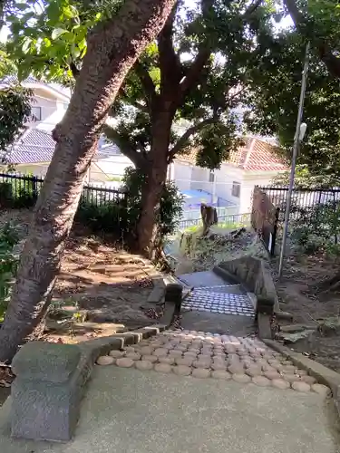 篠原八幡神社の景色