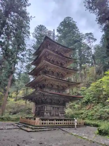 羽黒山五重塔(出羽三山神社)(山形県)