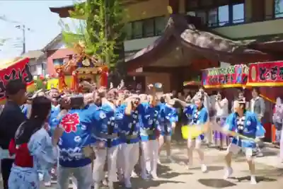 葛西神社のお祭り