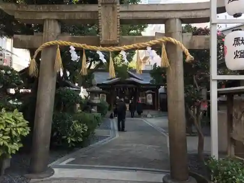 サムハラ神社の鳥居