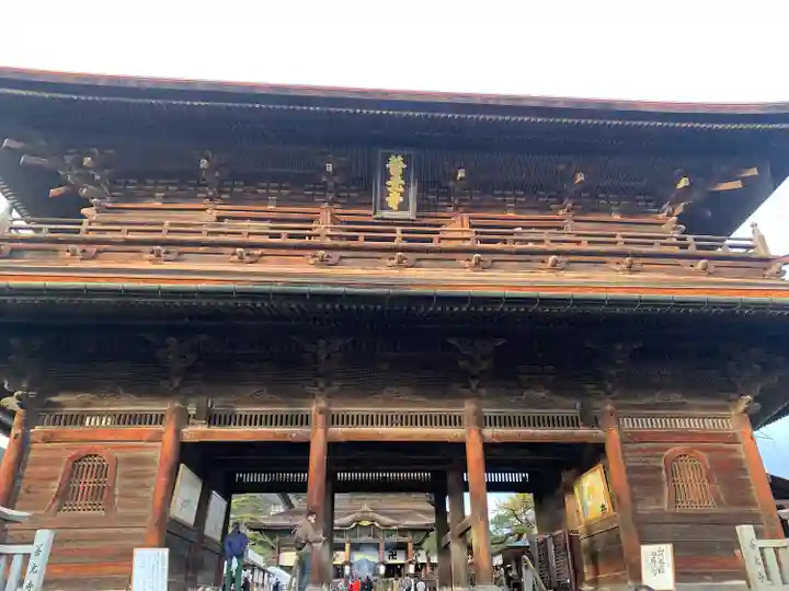 善光寺の山門・神門