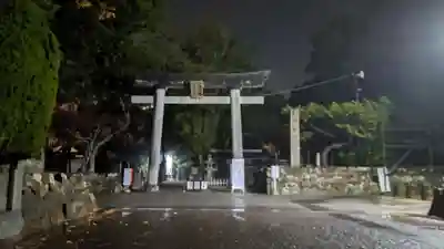 闘鶏神社の鳥居