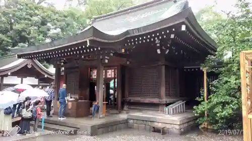 川越氷川神社の本殿