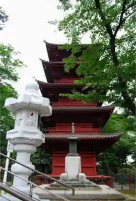 法華経寺の塔