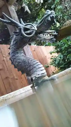 鷲宮神社の手水舎