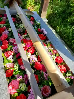 豊景神社の手水舎