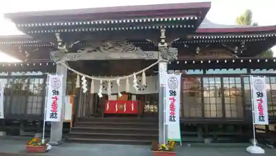 伊達神社の本殿・本堂