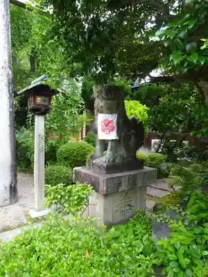 三輪坐恵比須神社の狛犬