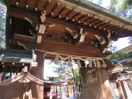 赤坂氷川神社の山門・神門