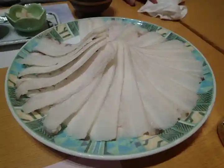 北門神社の食事