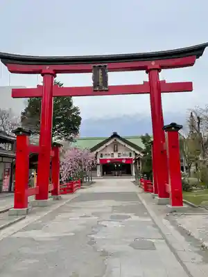 善知鳥神社の鳥居