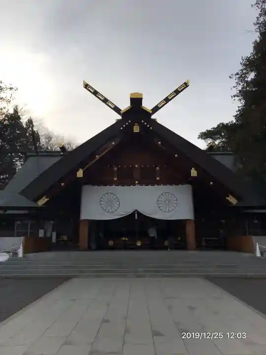 北海道神宮の本殿・本堂
